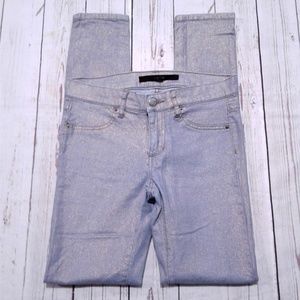 Girl's Joe's Jeans Blue Shimmer Skinny Size 14